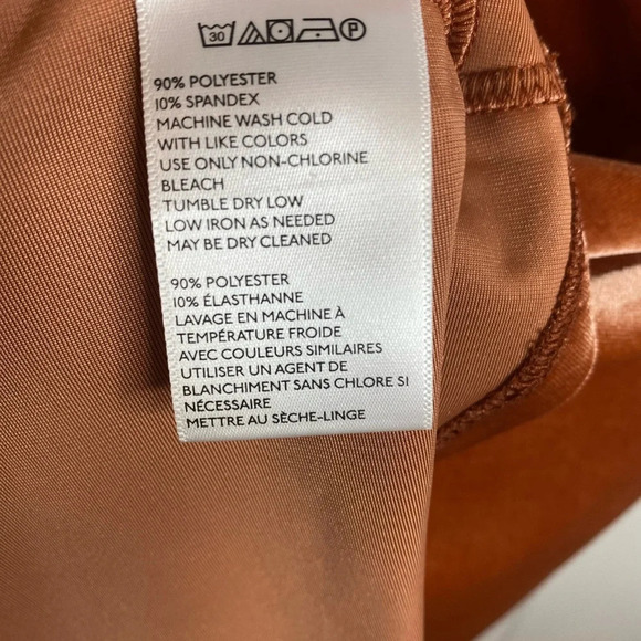 Urban Outfitters Kimchi Blue Iris Velvet Rust Long Sleeve Mini Dress Ext… - Picture 11 of 14